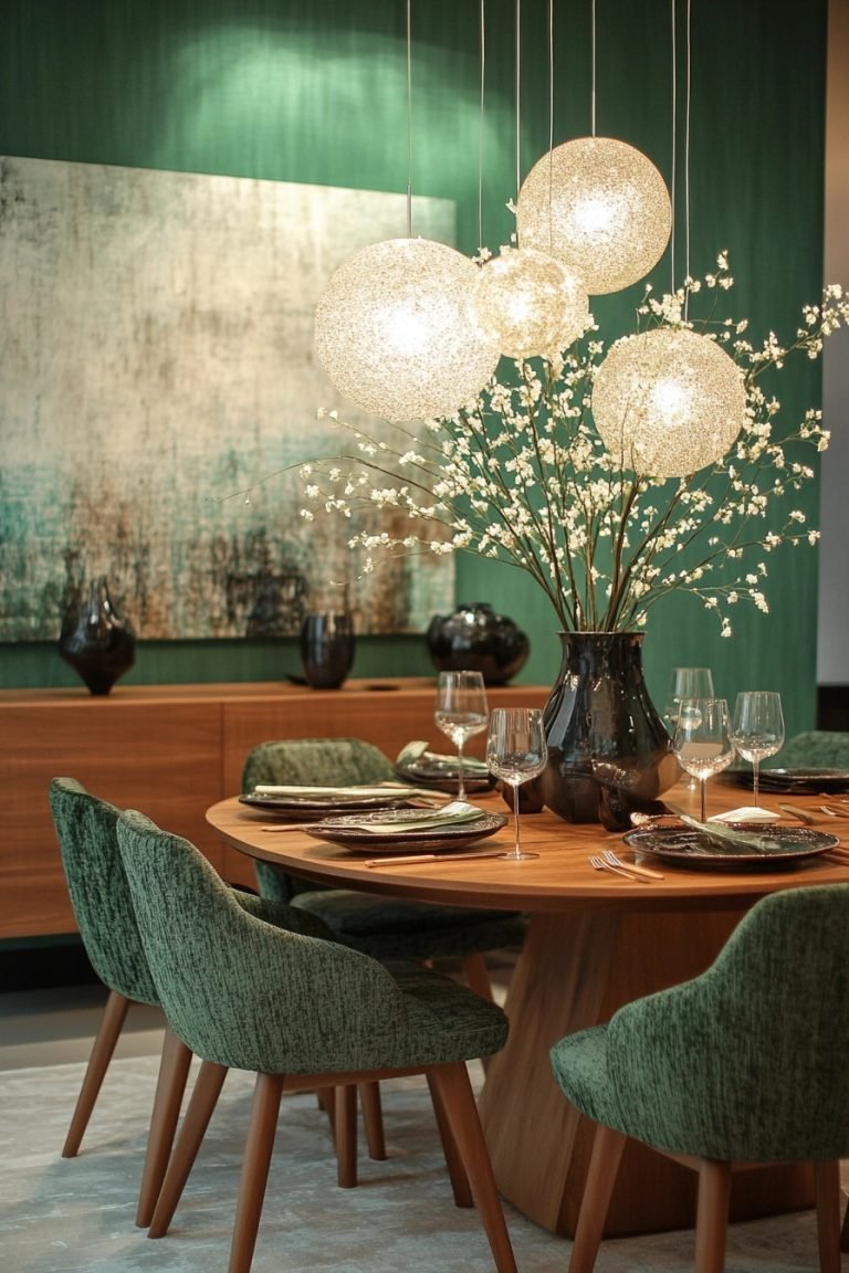 29 Sage Green Dining Room Ideas To Bring A Refreshing Touch To Your