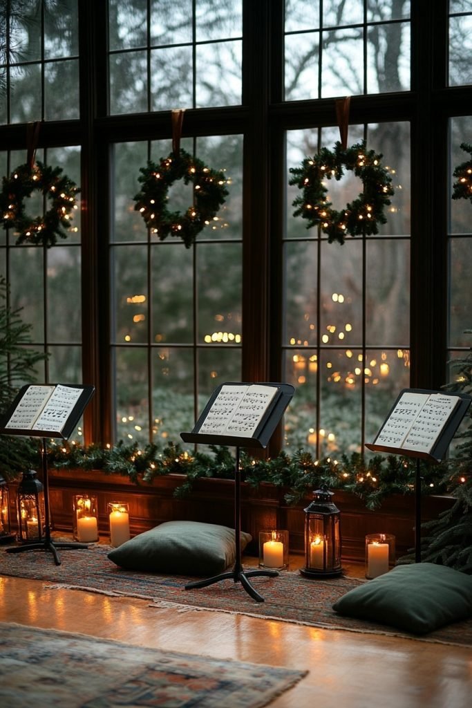 Christmas Carolers' Conservatory