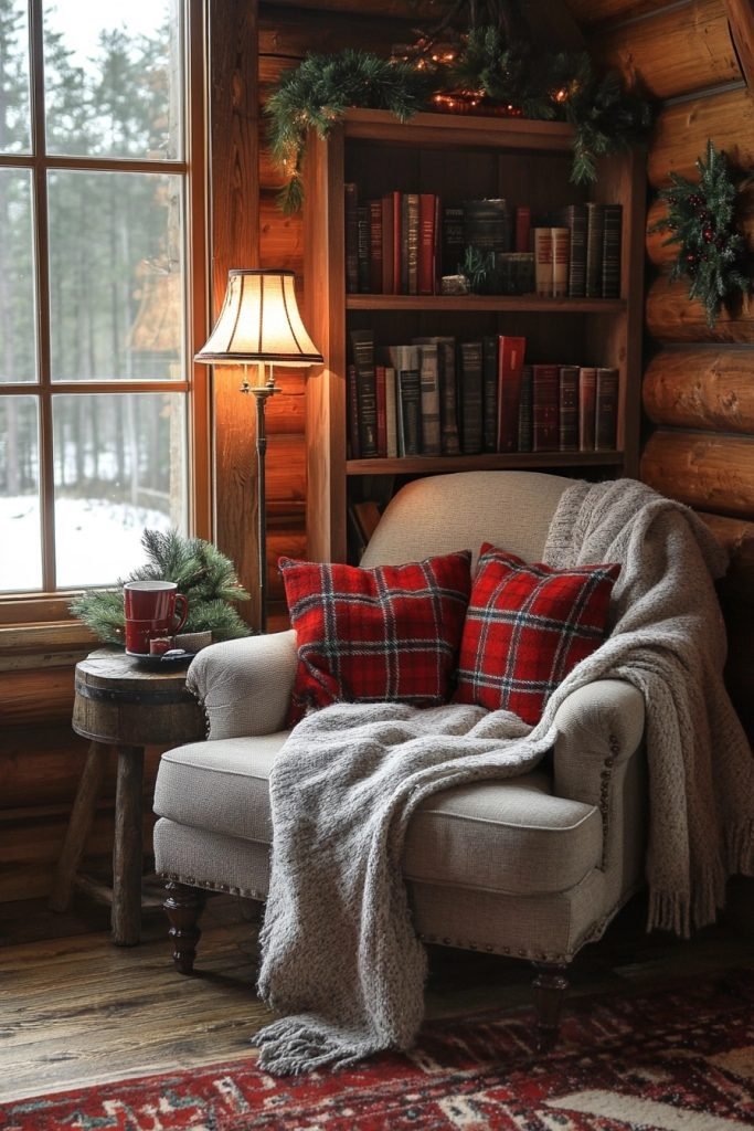 Christmas Reading Nook