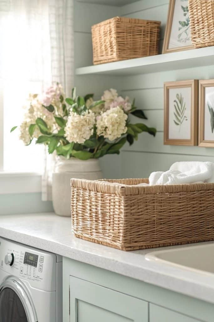 Coastal Cottage Laundry Room