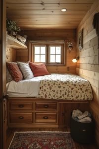 29 Little Cabin Bedroom Ideas For A Quaint And Relaxing Getaway ...