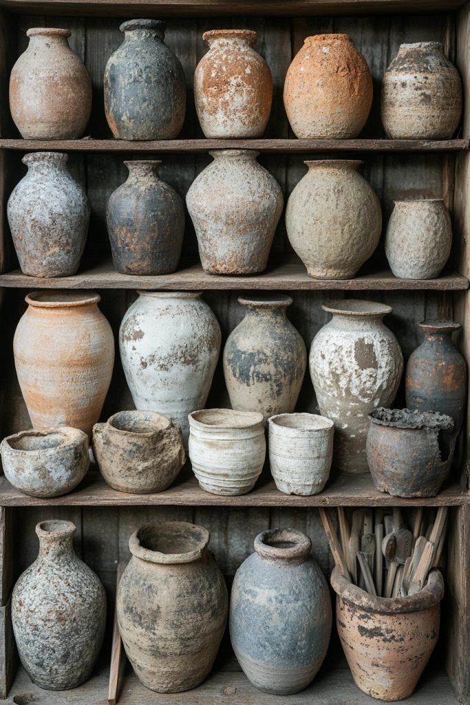 Crude Coil Pots