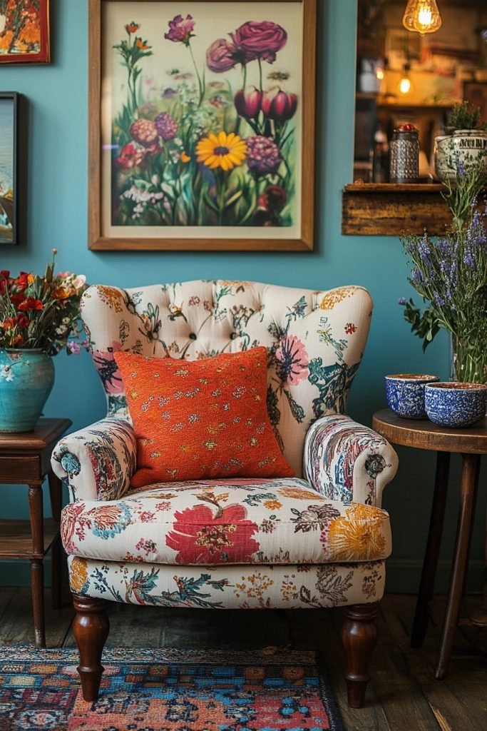 Eclectic Chic Coffee Nook