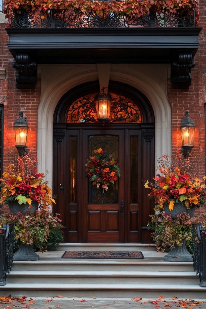 Elegant Fall Foliage Arrangements