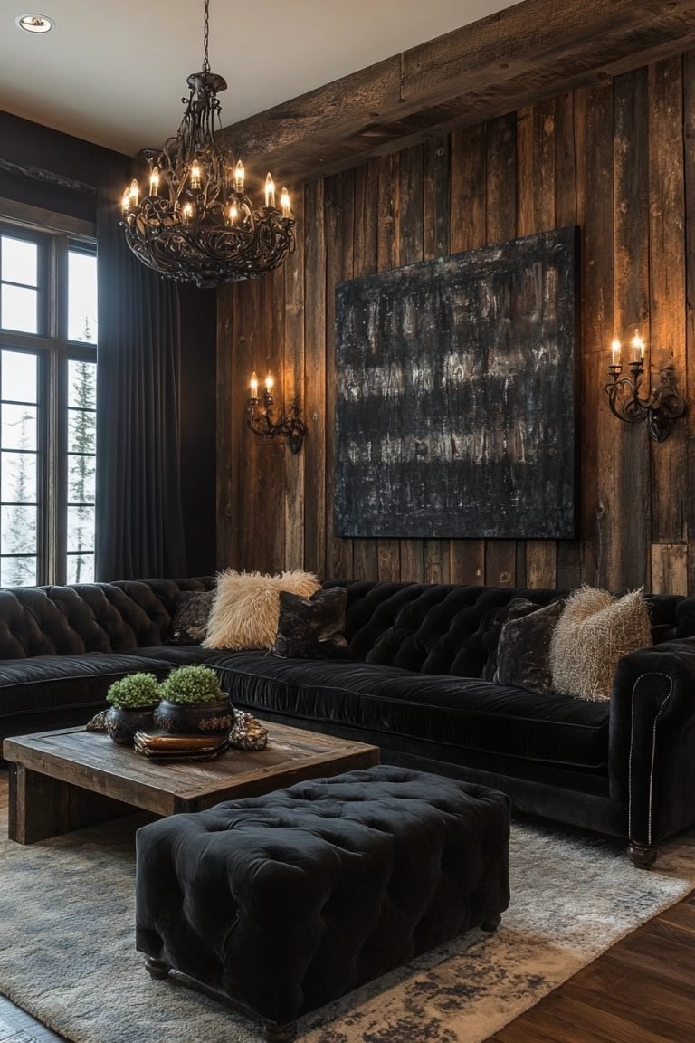 29 Rustic Modern Living Room Ideas To Bring A Fresh Twist To Country