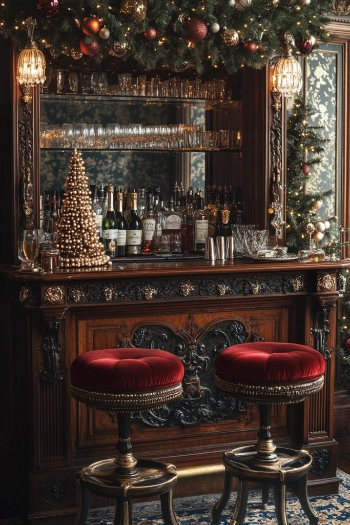 Gatsby-Era Bar Room