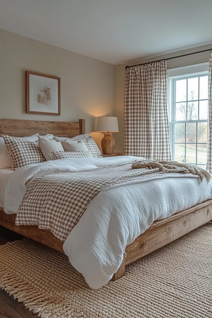 Gingham Rustic Retreat