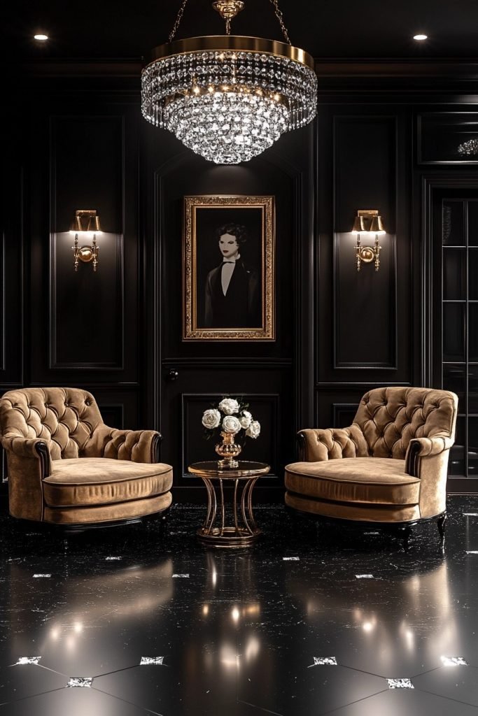 Glam Hollywood Foyer