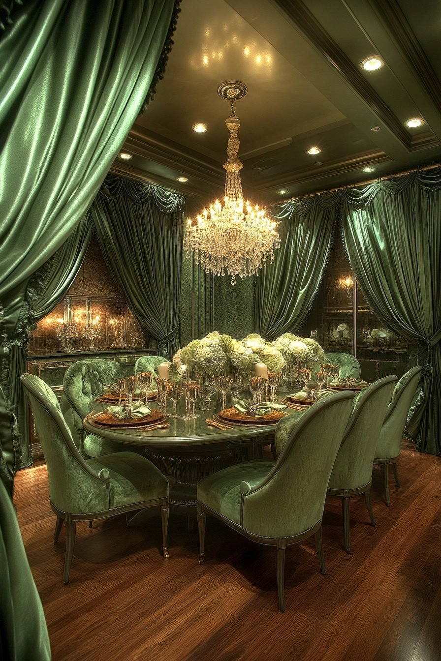29 Sage Green Dining Room Ideas To Bring A Refreshing Touch To Your ...