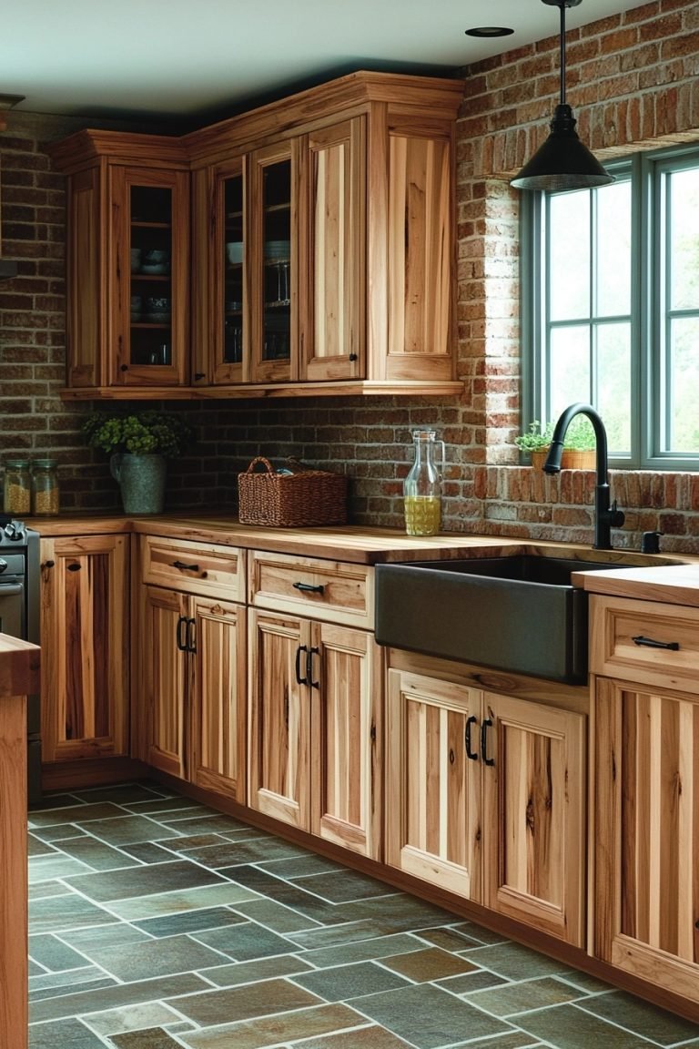19 Hickory Kitchen Cabinets For A Timeless And Durable Design