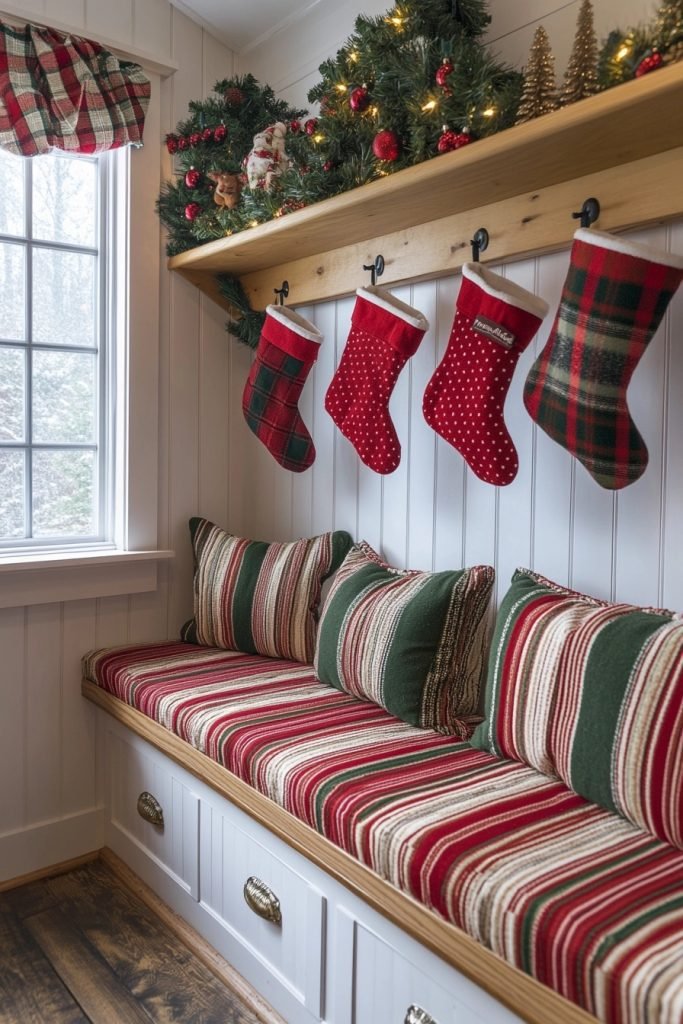 Holly Jolly Mudroom