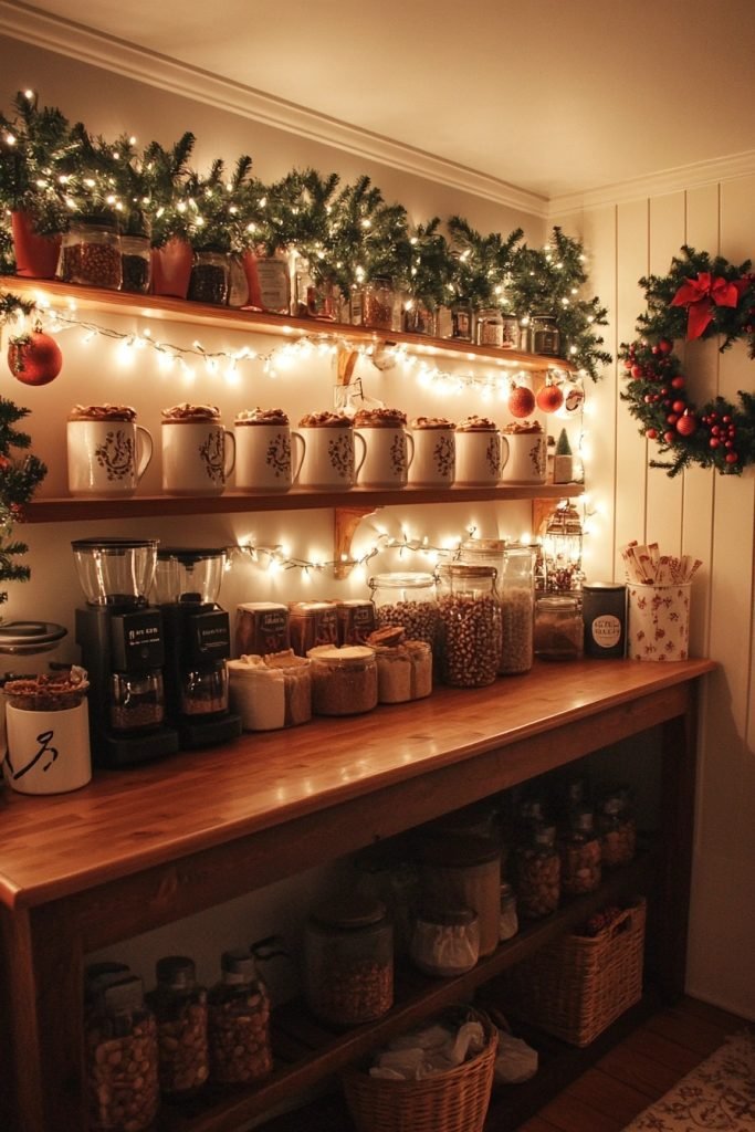 Hot Cocoa Bar Kitchen Corner