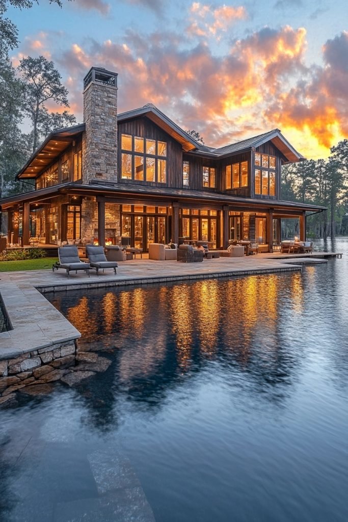Lakefront Luxury Barndominium