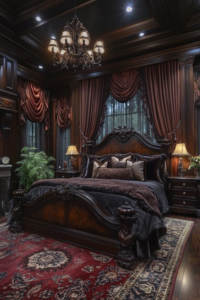 Luxurious Rustic Bedroom Haven