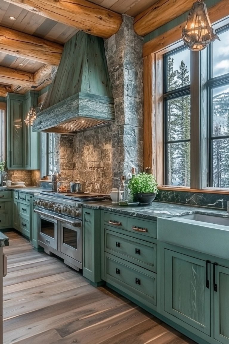 19 Emerald Green Kitchen For A Luxe And Vibrant Look