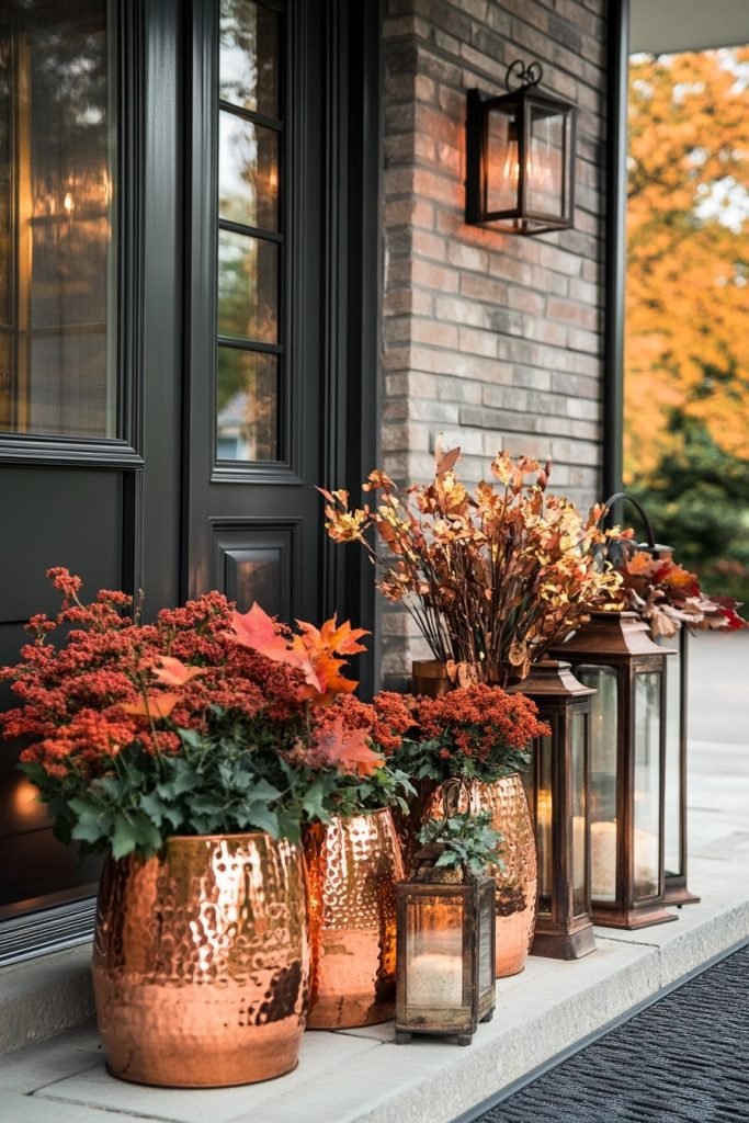Metallic Accents for Autumn