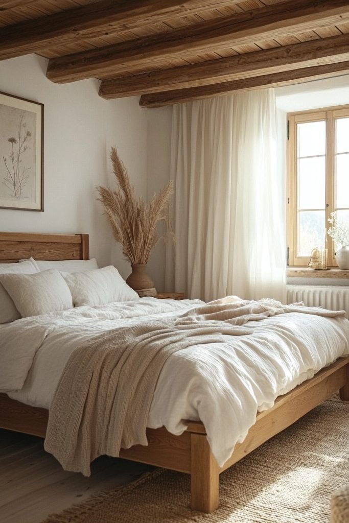 Minimalist Rustic Bedroom