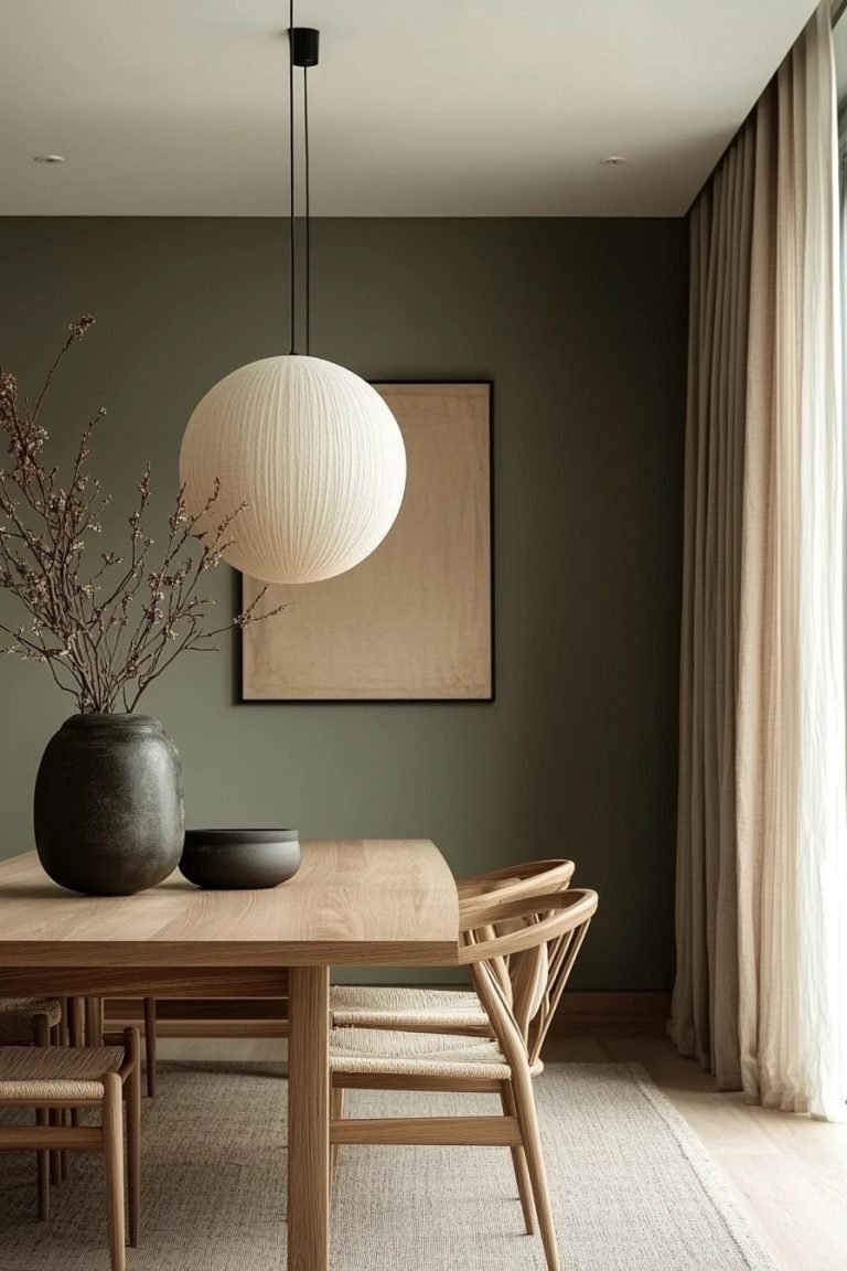 29 Sage Green Dining Room Ideas To Bring A Refreshing Touch To Your