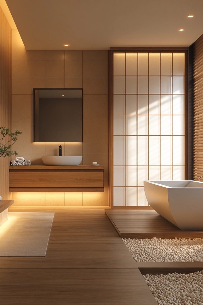 29 Zen Bathroom Decor Ideas For A Clean And Simple Design - Courtneys World