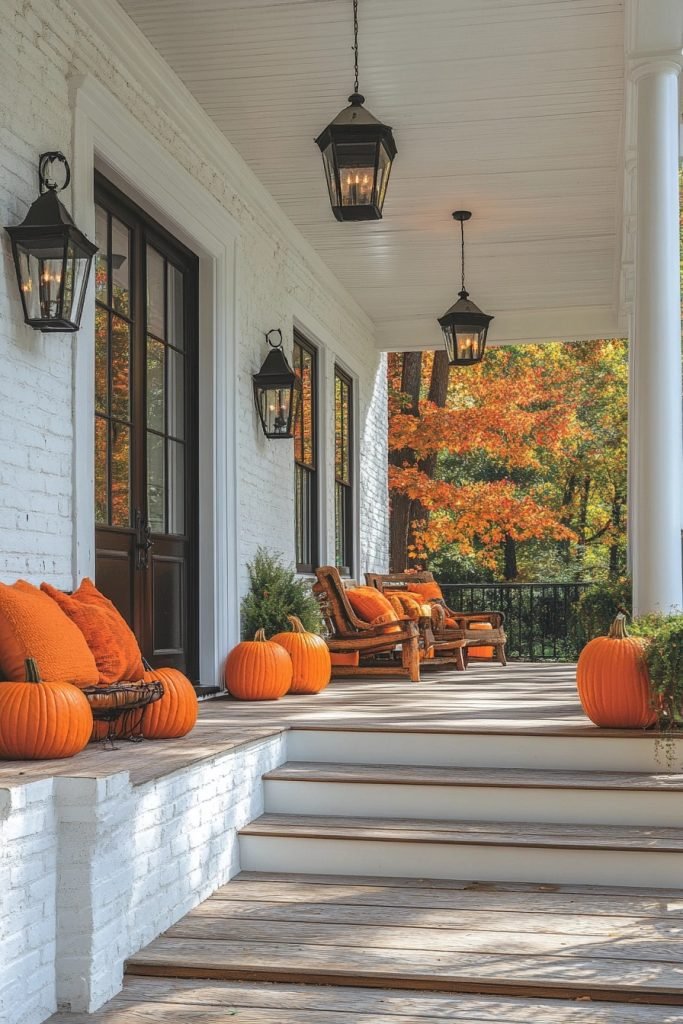 Monochrome Orange Decor