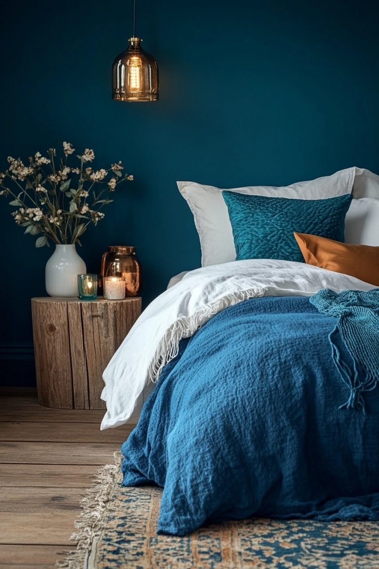 29 Moody Blue Bedroom Ideas For A Dark And Dreamy Vibe Courtneys World