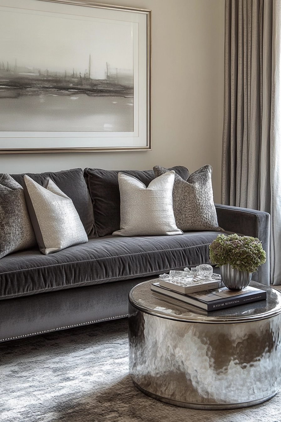 29 Charcoal Couch Living Room Ideas To Add Sophistication To Your Home ...