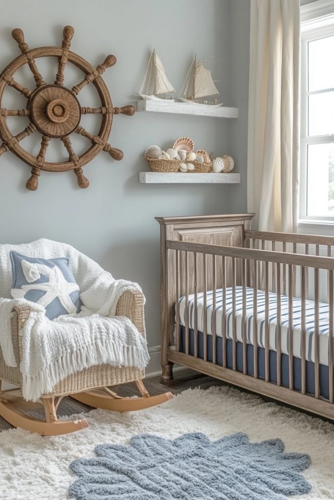 Nautical Boho Nursery