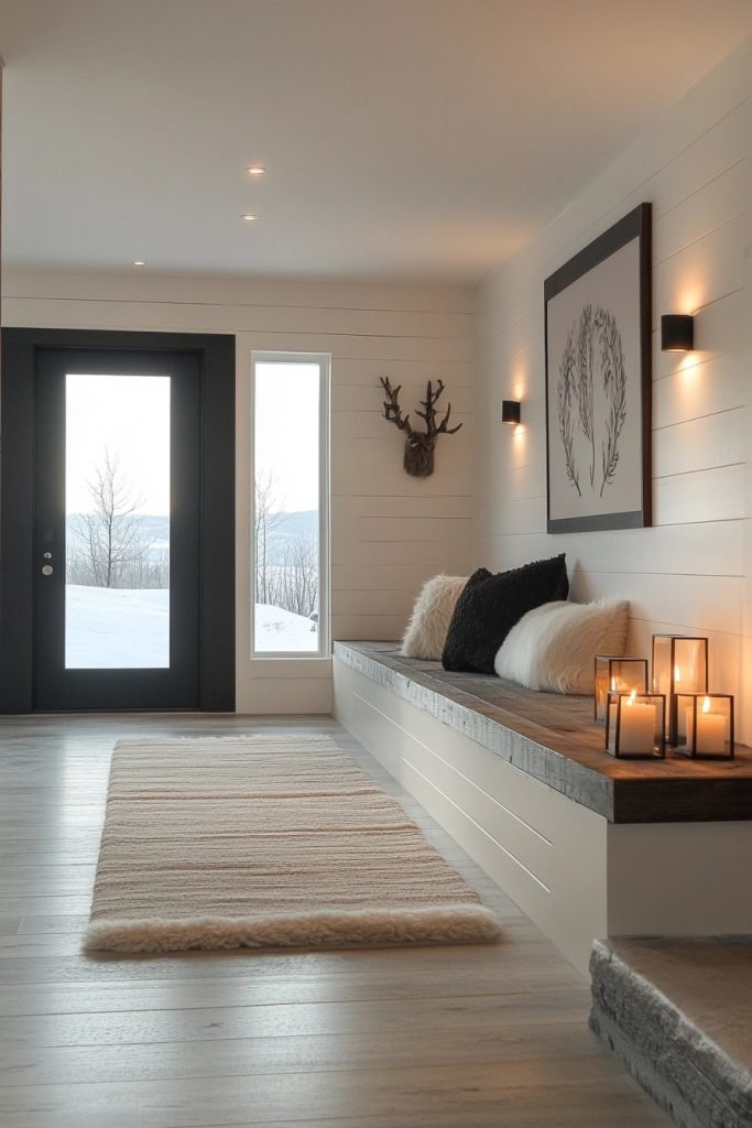 Nordic Winter Hallway