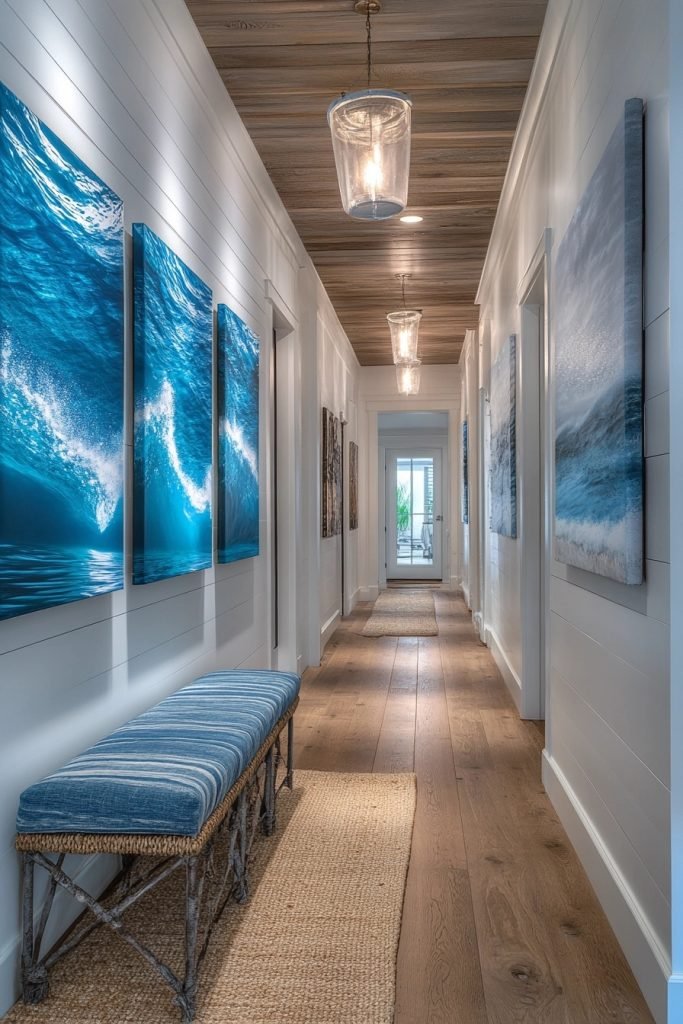 Oceanic Art Gallery Hallway