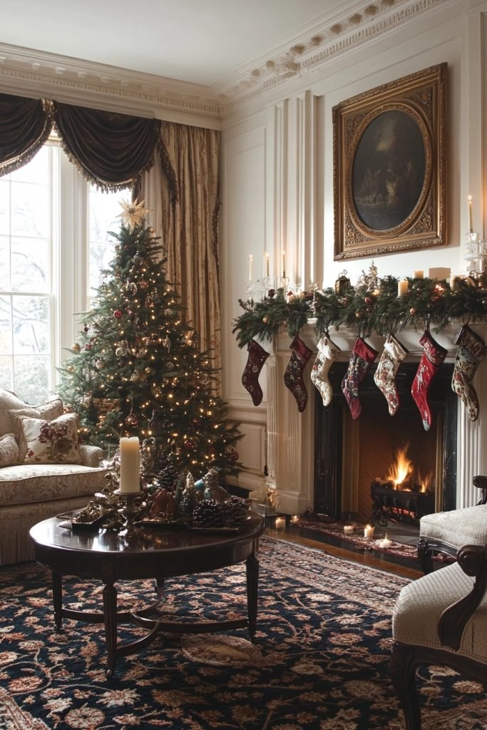 Old-World Drawing Room