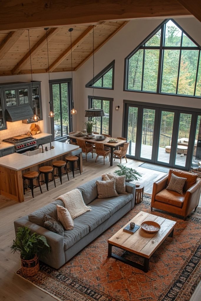 Open Concept Shouse Design