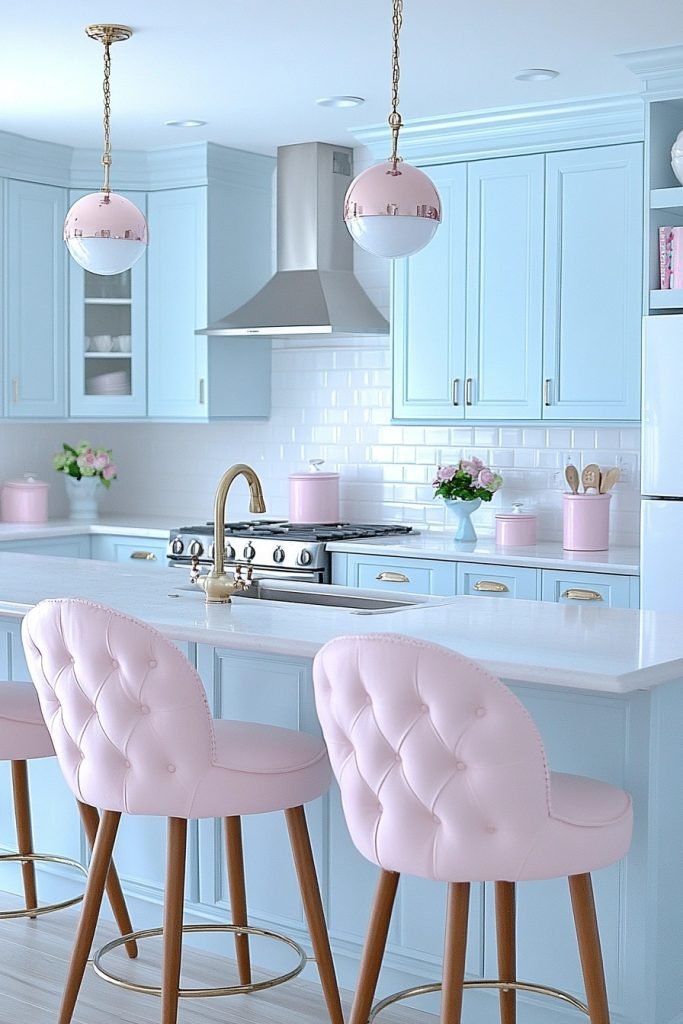 Pale Pastel Blue