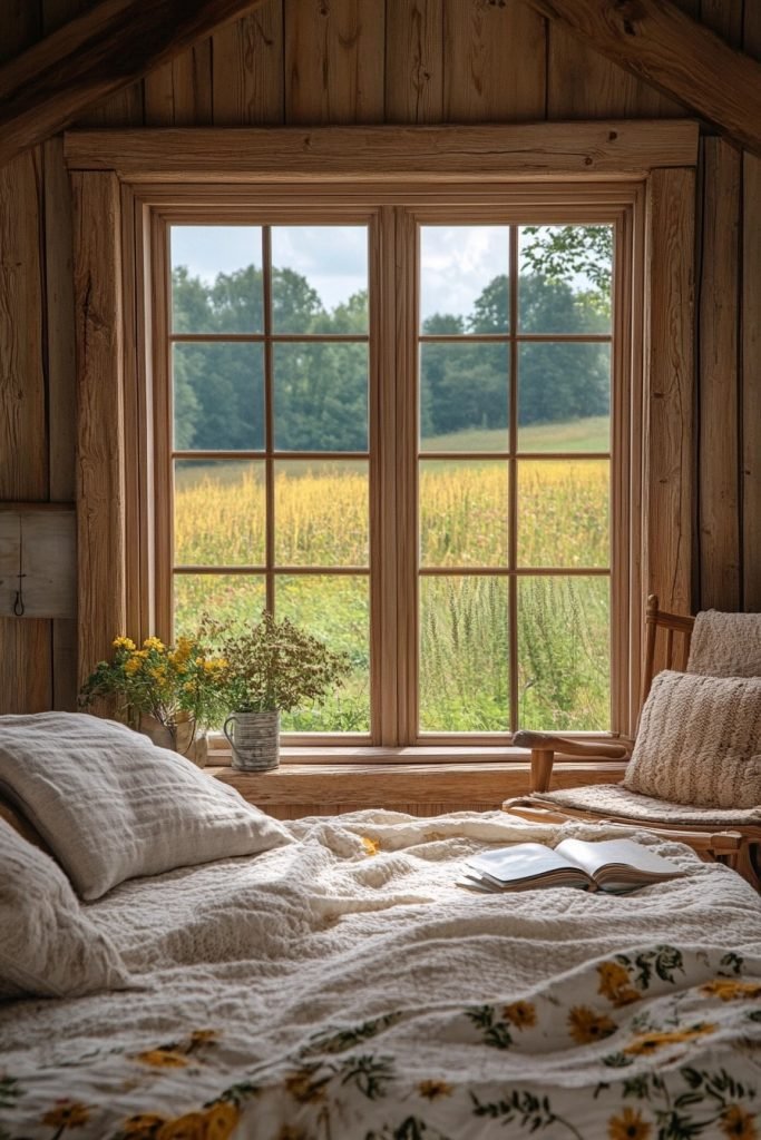 Panoramic Window Bedroom