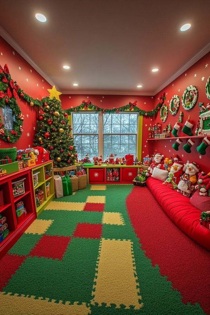 Playful Santa’s Workshop Playroom
