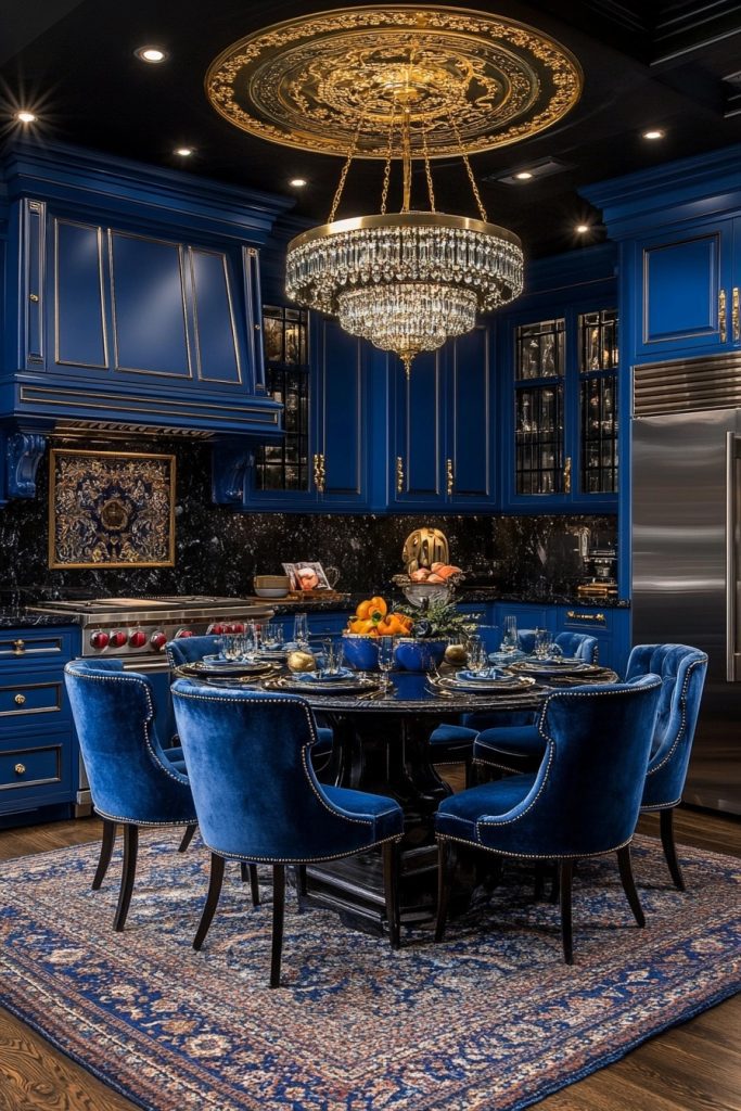 Royal Flush: Rich Blue Luxury