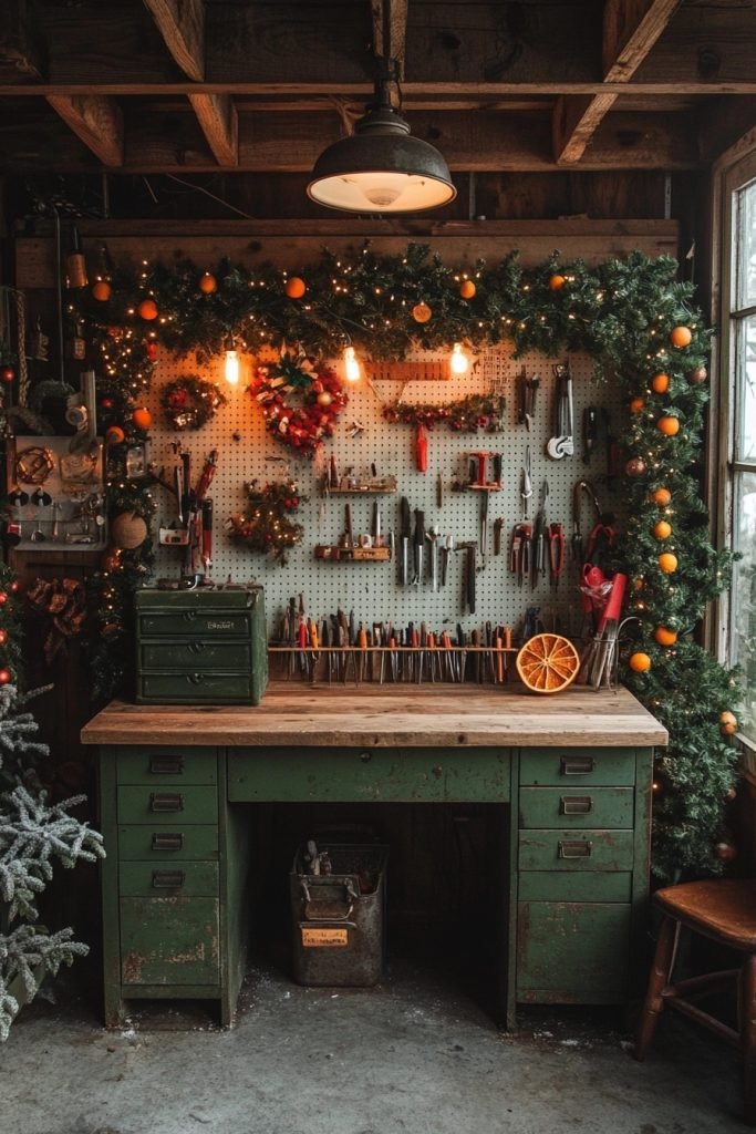 Rustic Christmas Workshop