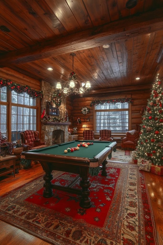 Rustic Game Room Festivities
