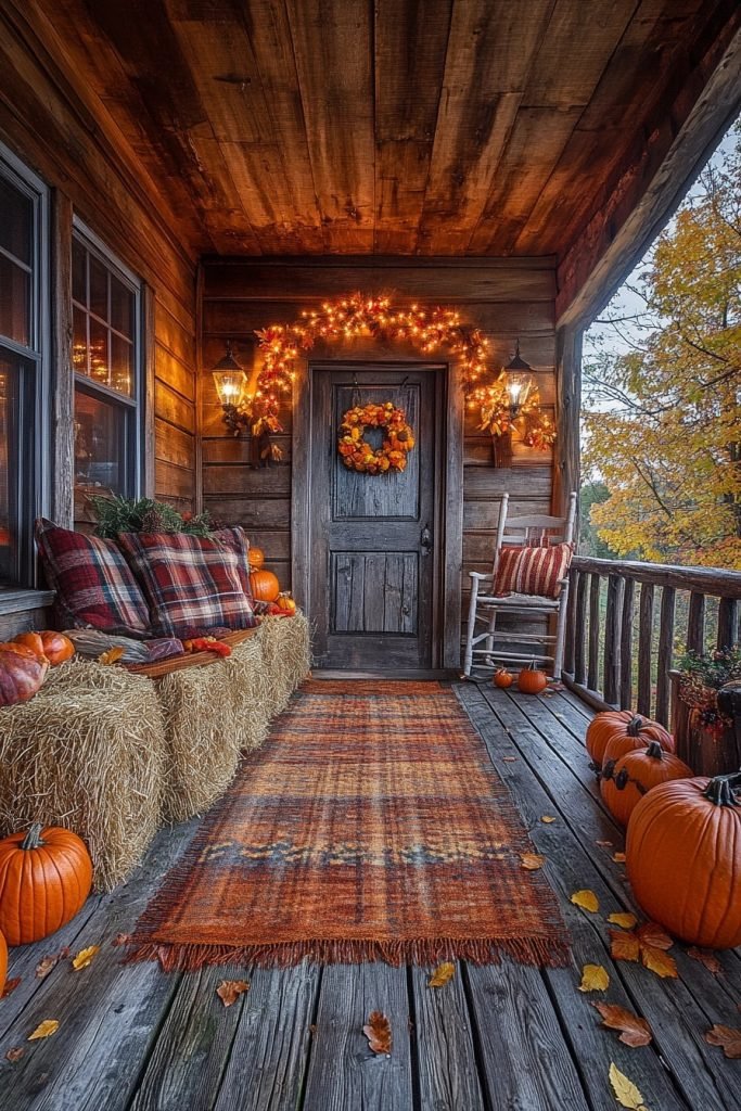 Rustic Harvest Entryway