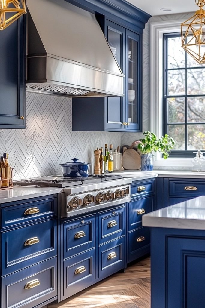 Sapphire Glow: Brilliant Blue Depth