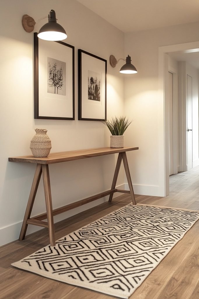 Scandinavian Simplicity Hallway