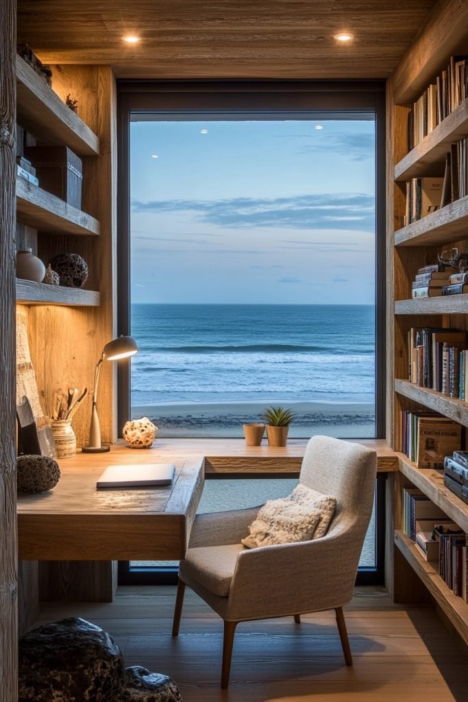 Serene Boho Study