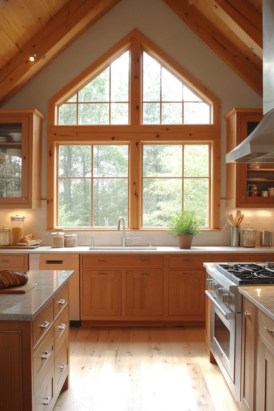 29 Little Cabin Kitchen Ideas For A Warm And Inviting Cooking Area ...