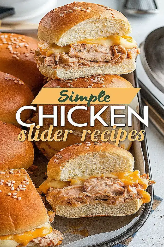 Simple Chicken Sliders Recipes 