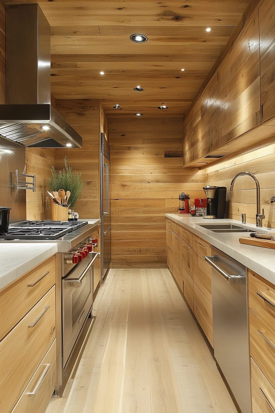 29 Little Cabin Kitchen Ideas For A Warm And Inviting Cooking Area ...