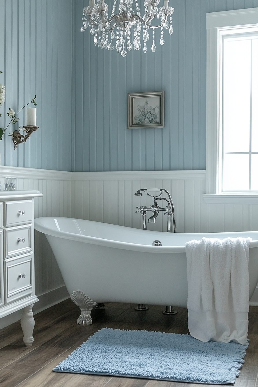29 Blue Bathroom Decor Ideas For A Fresh And Modern Look - Courtneys World