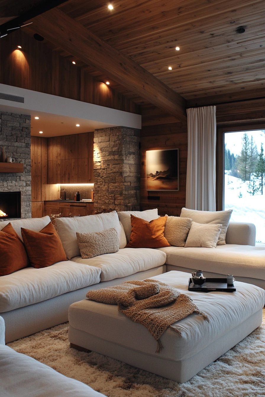 29 Rustic Modern Living Room Ideas To Bring A Fresh Twist To Country ...