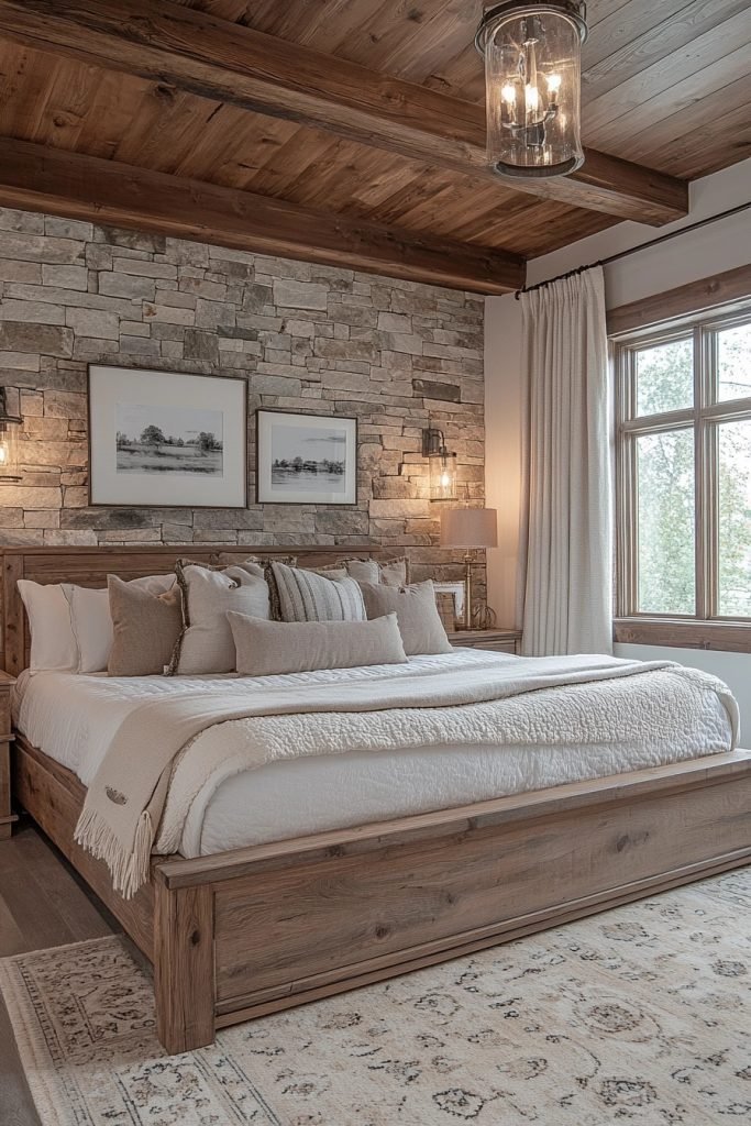Stone Feature Farmhouse