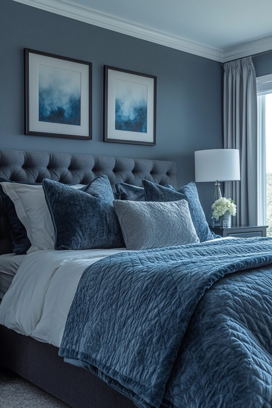 29 Moody Blue Bedroom Ideas For A Dark And Dreamy Vibe Courtneys World