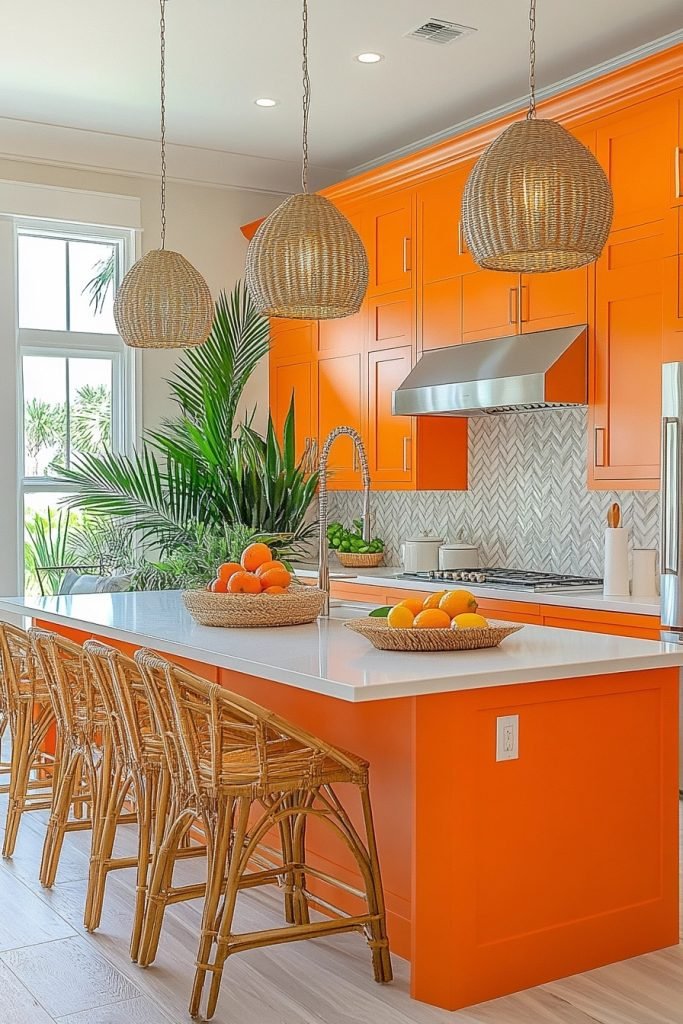 Sunrise Inspired Kitchen