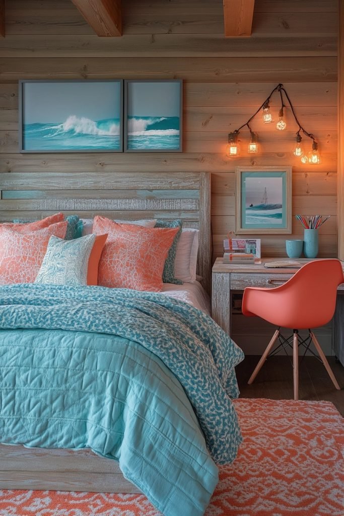Tide-Inspired Teen Room